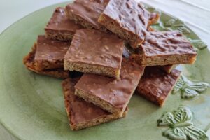 Havrerutor med nougat